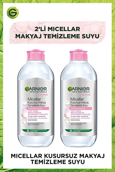 Garnier Makyaj Temizleme Suyu, Sütü, Köpüğü