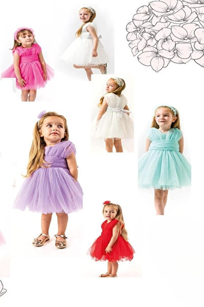 DEFNEBABY Kız Çocuk Elbise