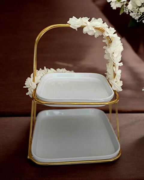 cyz home Dekoratif Tabak ve Kase