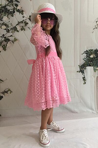 MNK BABY & KİDS Kız Çocuk Elbise