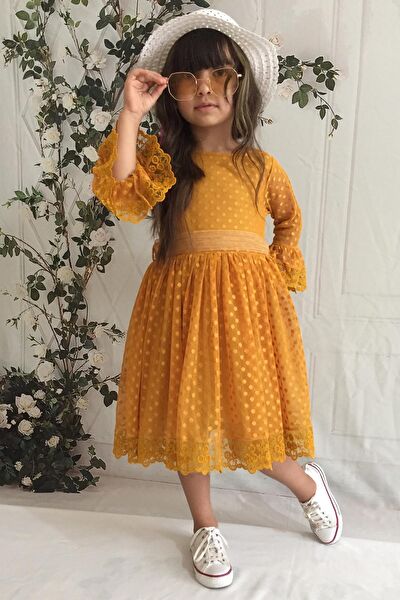 MNK BABY & KİDS Kız Çocuk Elbise