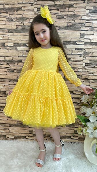 MNK BABY & KİDS Kız Çocuk Elbise