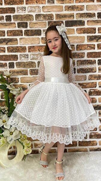 MNK BABY & KİDS Kız Çocuk Elbise