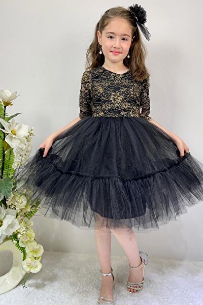 MNK BABY & KİDS Kız Çocuk Elbise