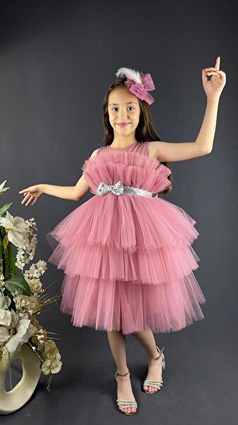 MNK BABY & KİDS Kız Çocuk Elbise