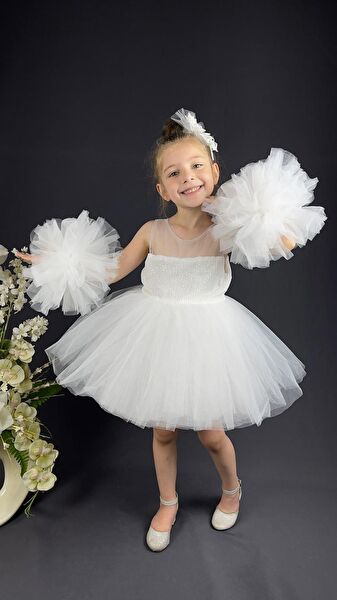 MNK BABY & KİDS Kız Çocuk Elbise