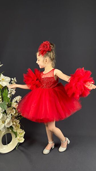 MNK BABY & KİDS Kız Çocuk Elbise