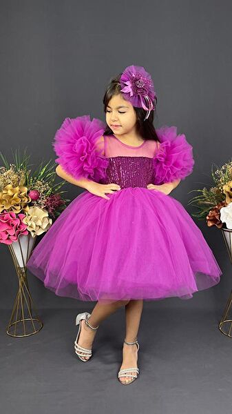 MNK BABY & KİDS Kız Çocuk Elbise