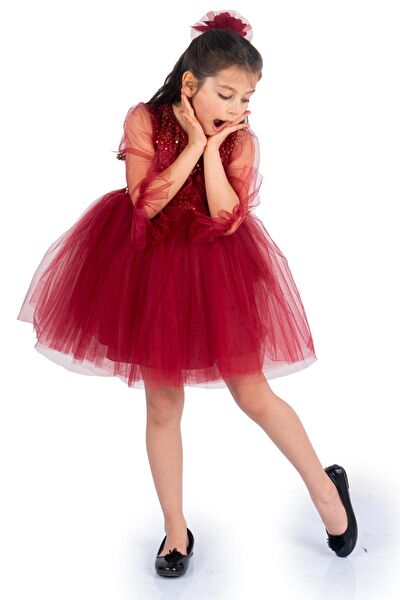 MNK BABY & KİDS Kız Çocuk Elbise