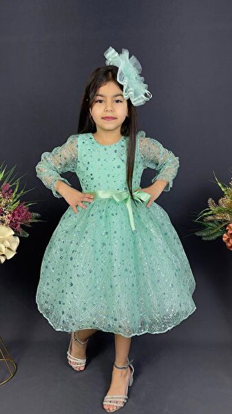 MNK BABY & KİDS Kız Çocuk Elbise