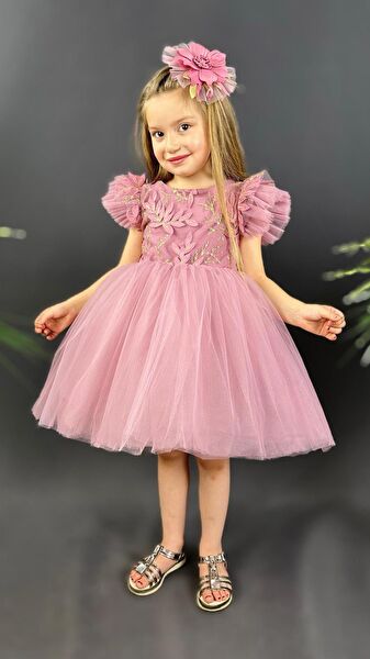 MNK BABY & KİDS Kız Çocuk Elbise