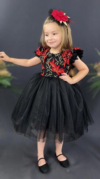 MNK BABY & KİDS Kız Çocuk Elbise