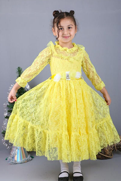 MNK BABY & KİDS Kız Çocuk Elbise