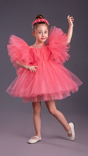 MNK BABY & KİDS Kız Çocuk Elbise