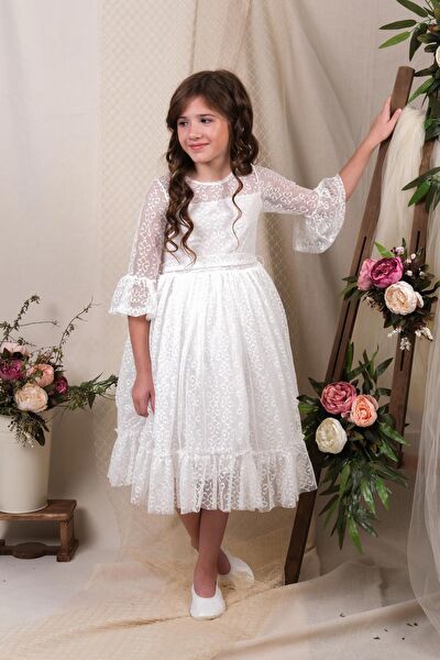 MNK BABY & KİDS Kız Çocuk Elbise