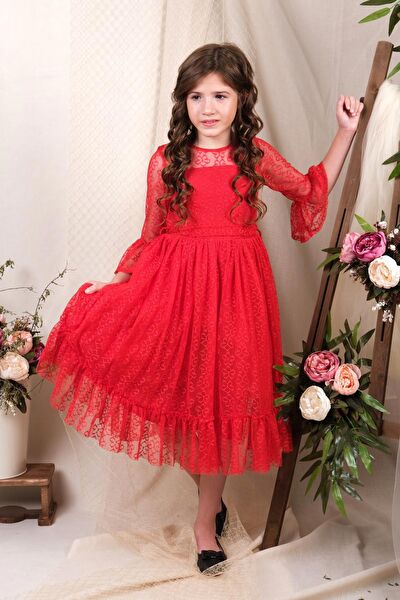 MNK BABY & KİDS Kız Çocuk Elbise