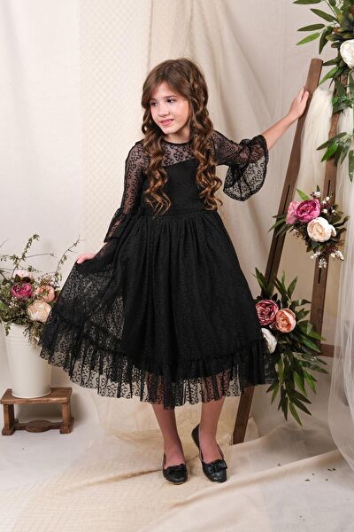 MNK BABY & KİDS Kız Çocuk Elbise