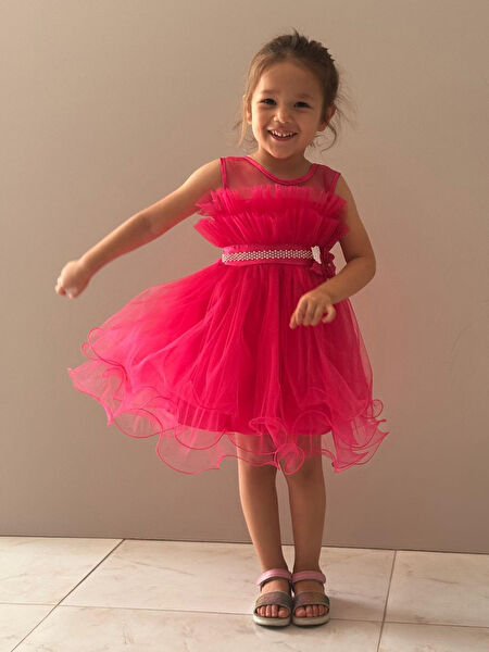 MNK BABY & KİDS Kız Çocuk Elbise