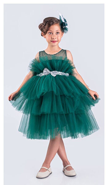 MNK BABY & KİDS Kız Çocuk Elbise