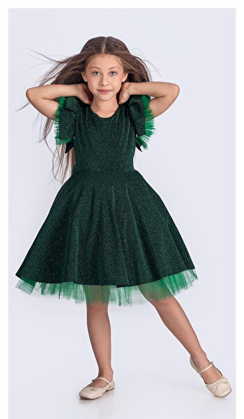 MNK BABY & KİDS Kız Çocuk Elbise