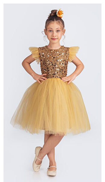 MNK BABY & KİDS Kız Çocuk Elbise