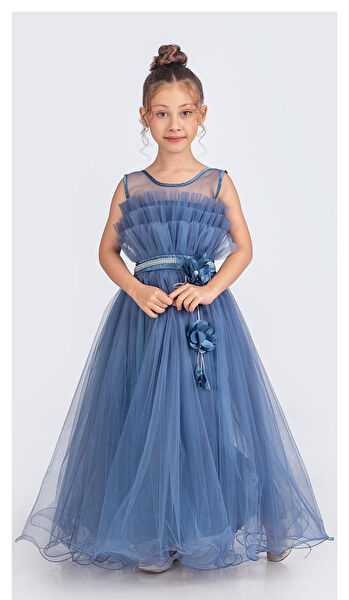 MNK BABY & KİDS Kız Çocuk Elbise