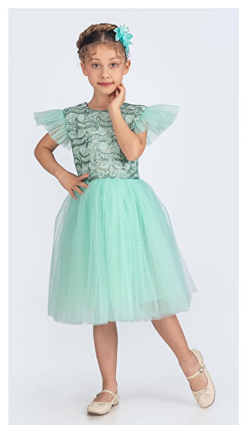 MNK BABY & KİDS Kız Çocuk Elbise