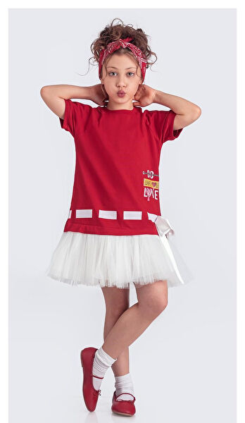 MNK BABY & KİDS Kız Çocuk Elbise