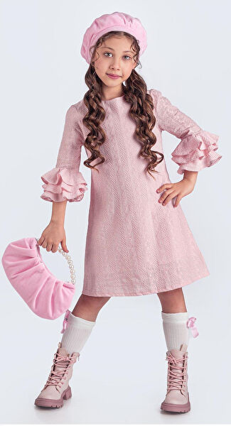 MNK BABY & KİDS Kız Çocuk Elbise