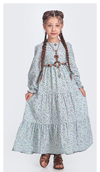 MNK BABY & KİDS Kız Çocuk Elbise