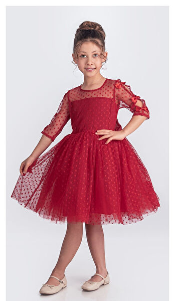 MNK BABY & KİDS Kız Çocuk Elbise