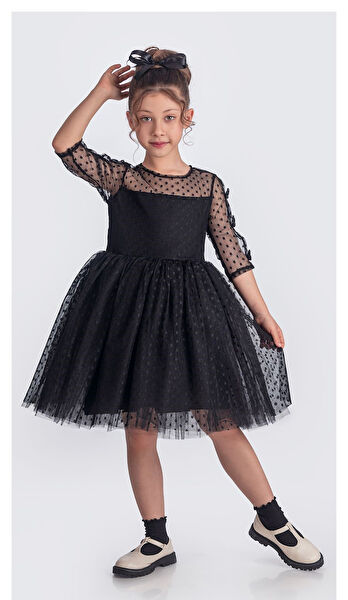 MNK BABY & KİDS Kız Çocuk Elbise