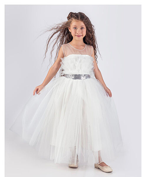 MNK BABY & KİDS Kız Çocuk Elbise