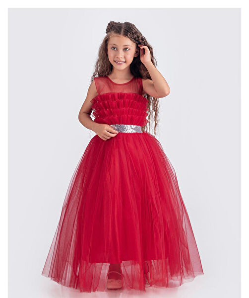 MNK BABY & KİDS Kız Çocuk Elbise