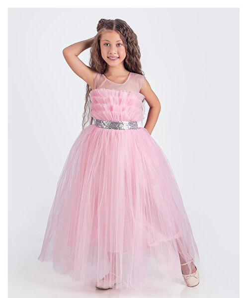 MNK BABY & KİDS Kız Çocuk Elbise