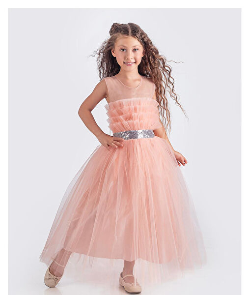 MNK BABY & KİDS Kız Çocuk Elbise