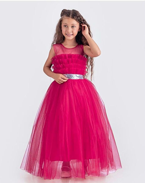 MNK BABY & KİDS Kız Çocuk Elbise