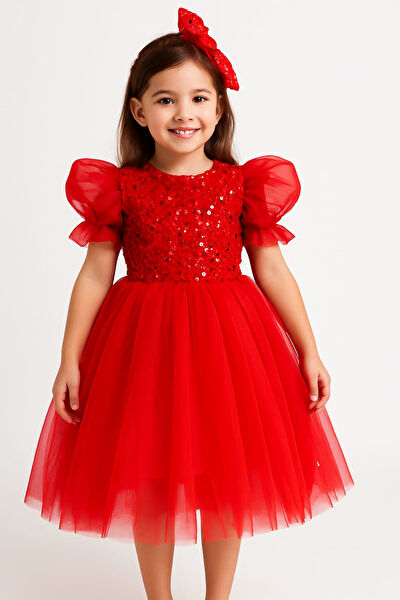 MNK BABY & KİDS Kız Çocuk Elbise