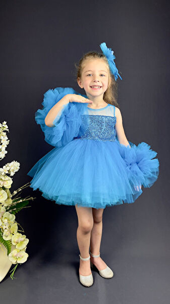 MNK BABY & KİDS Kız Çocuk Elbise