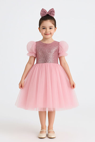 MNK BABY & KİDS Kız Çocuk Elbise