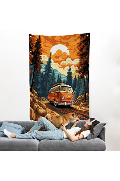 Harita Sepeti Duvar Halısı, Örtüsü