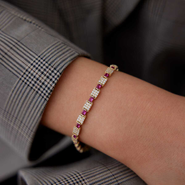 Cherry By Özkonak Altın Bileklik