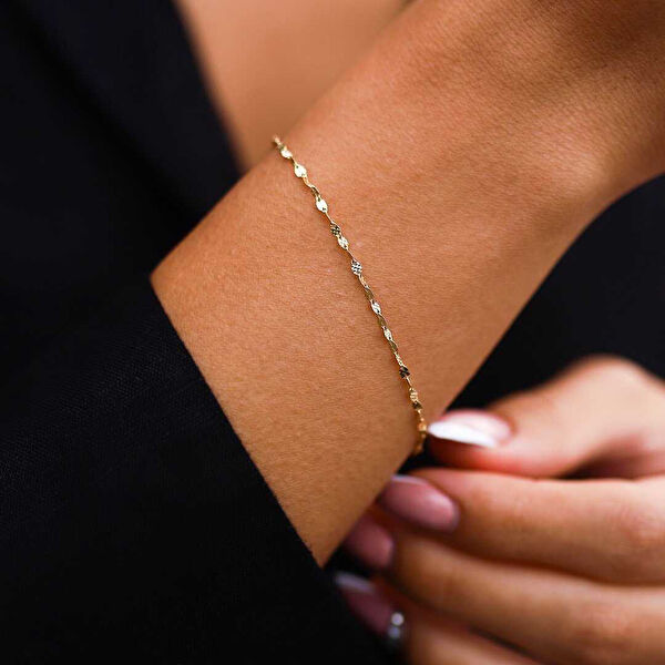 Cherry By Özkonak Altın Bileklik