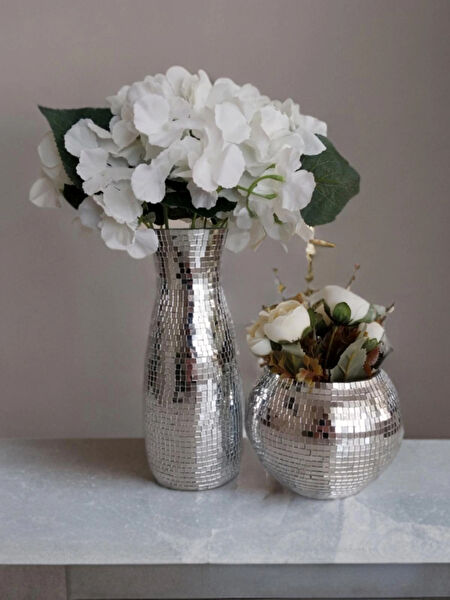 Işıltı Home Design Vazo, Saksı