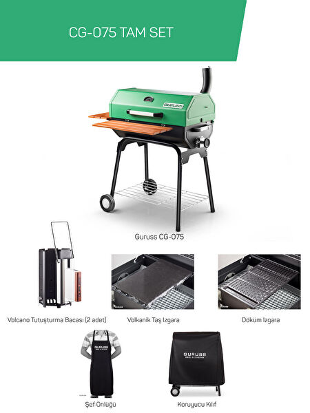 Guruss Kömürlü Mangal