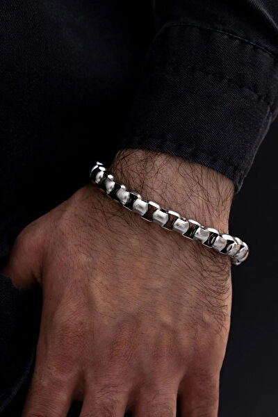 OSMANLI GÜMÜŞ Erkek Bileklik