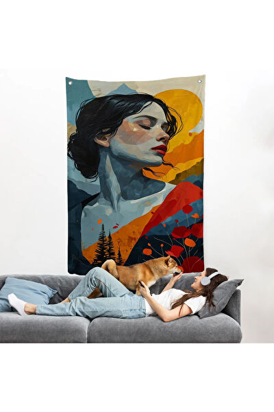 Harita Sepeti Duvar Halısı, Örtüsü