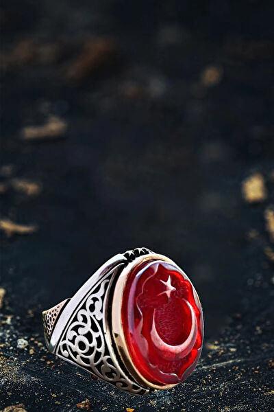 OSMANLI GÜMÜŞ Erkek Yüzük