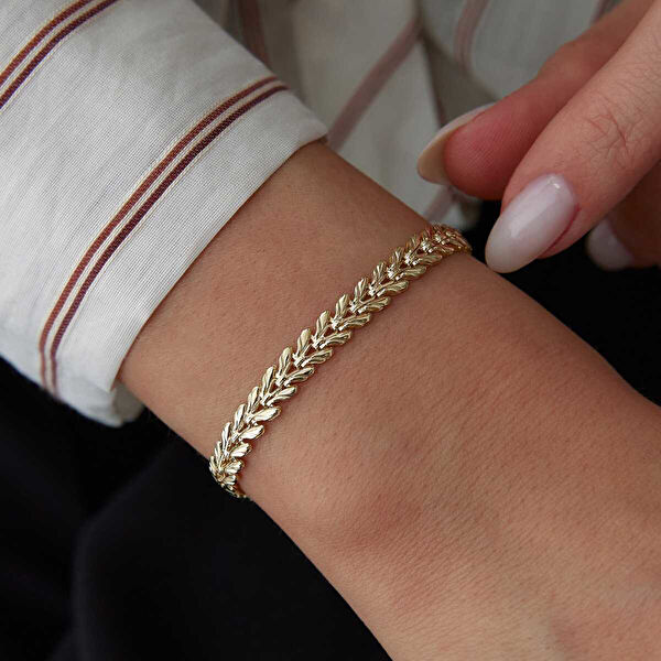 Cherry By Özkonak Altın Bileklik