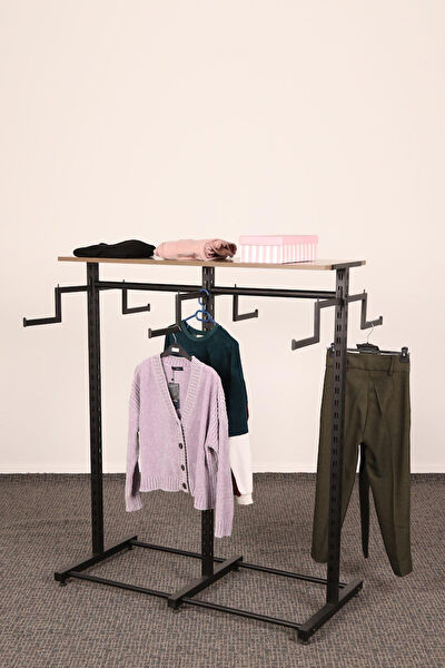 SMR Modern Raf Ahşap ve Çelik Raf Sanayi Ayaklı Askılık